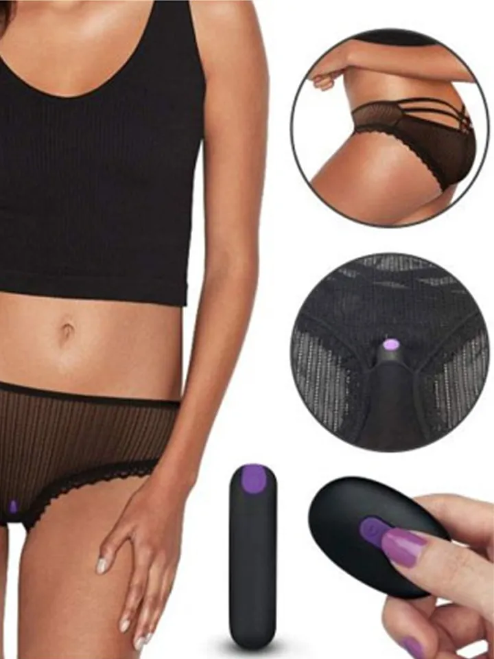 Remote Control Vibrating Panties - Vibruojančios kelnaitės 1 [full]
