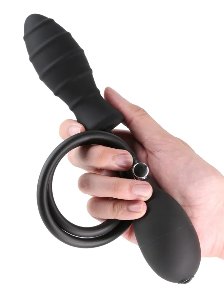 Renegade InflataPlay Inflatable Butt Plug - Pripučiamas analinis kaištis 2 [full]