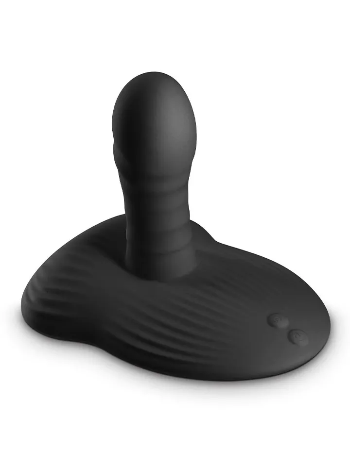 Renegade Thrust & Grind Black App Control - Vibruojantis analinis dildo 1 [full]