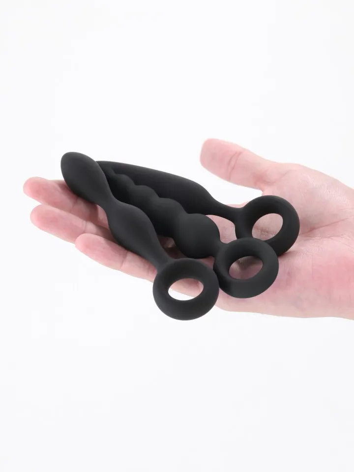 Renegade Trio Kit Silicone Anal Plug Set - Analinis kištuko rinkinys 2 [full]