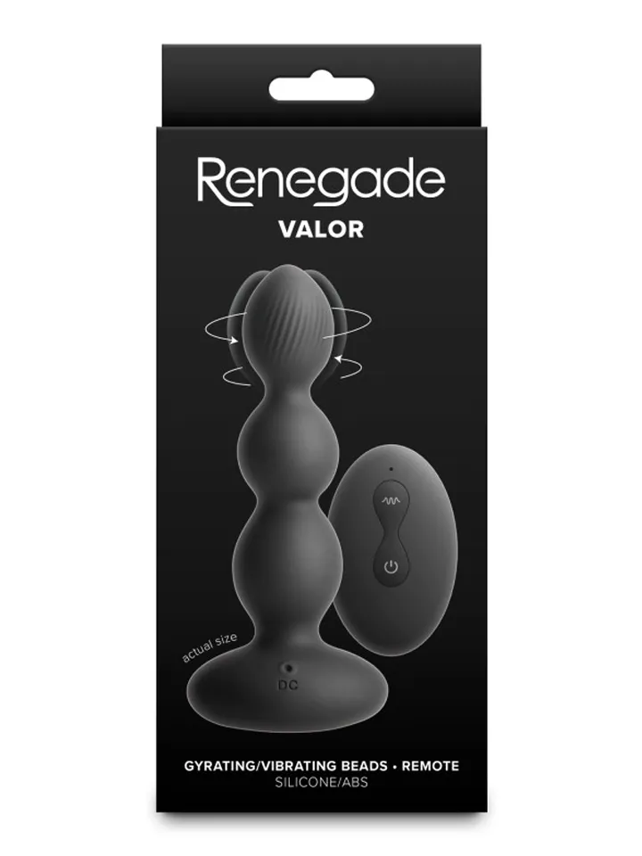 Renegade Valor Vibrating Buttplug - Vibruojantis analinis kištukas 3 [full]
