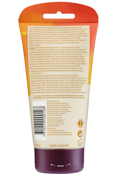 RFSU 3in1 Turn Up The Heat 150ml - Lubrikantas ir masažo losjonas 2