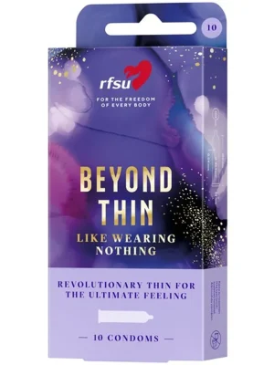 RFSU Beyond Thin Kondomer 10-pack - Papildomi ploni prezervatyvai 1