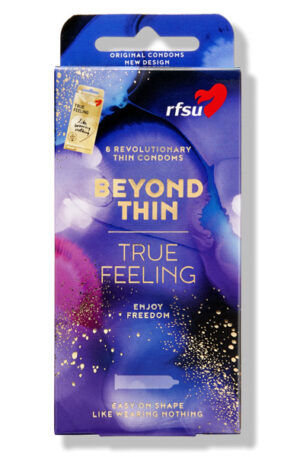 RFSU Beyond Thin Kondomer 8st - Papildomi ploni prezervatyvai 1