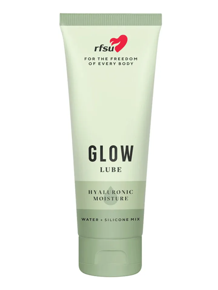 RFSU Glow Lube 75 ml - Silikono pagrindu pagamintas tepalas 1 [full]