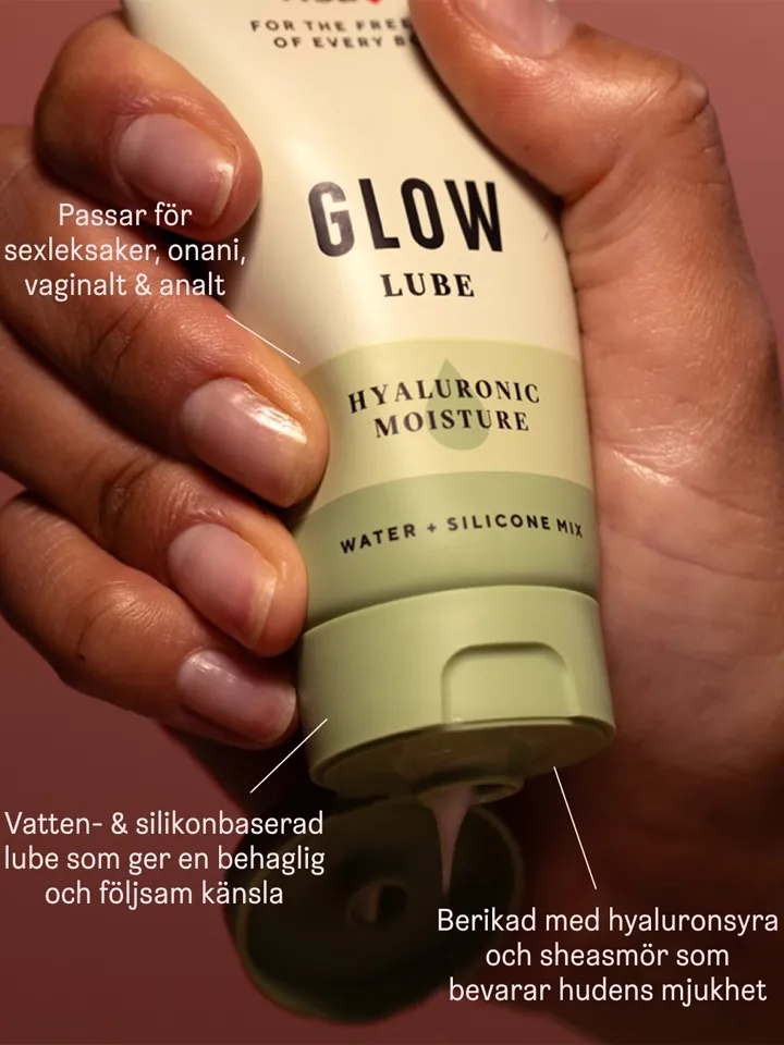 RFSU Glow Lube 75 ml - Silikono pagrindu pagamintas tepalas 2 [full]