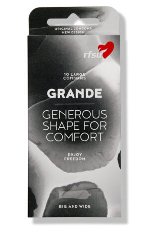 RFSU Grande Kondomer 10st - Dideli prezervatyvai 1