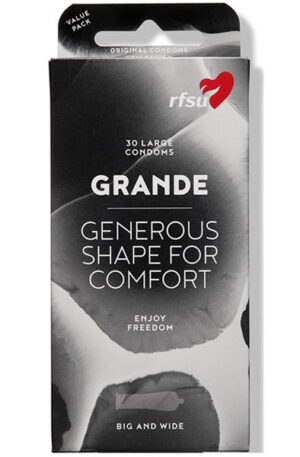 RFSU Grande Kondomer 30st - Dideli prezervatyvai 1