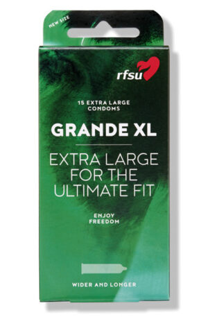 RFSU Grande XL Kondomer 15st - Ypač dideli prezervatyvai 1