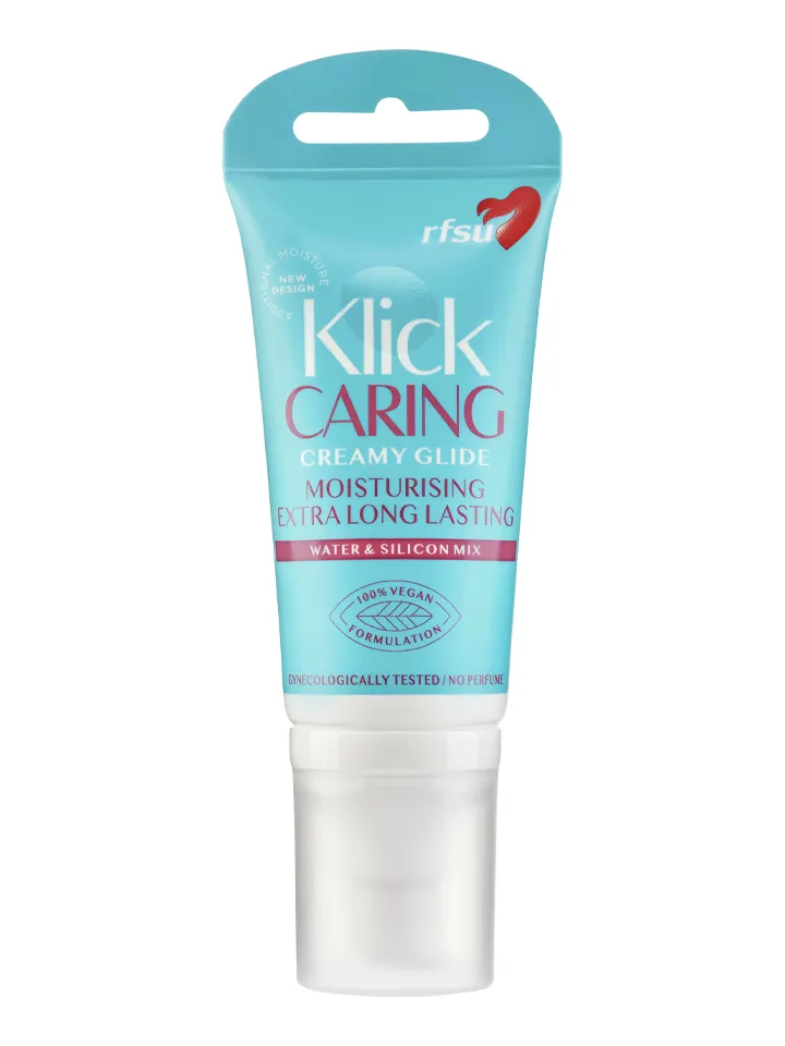 RFSU Klick Caring Glide 50ml - Vandens / silikono tepalas 1 [full]