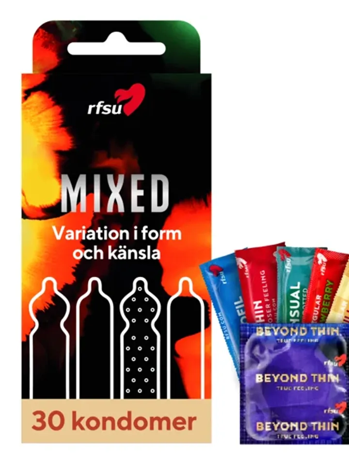 RFSU Mixed A Mix Of Condoms 30-pack - Sumaišykite pakuotės prezervatyvus 1 [full]
