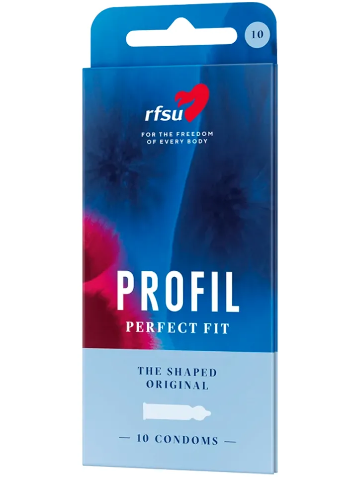 RFSU Profil Kondomer 10-pack - Prezervatyvai 1