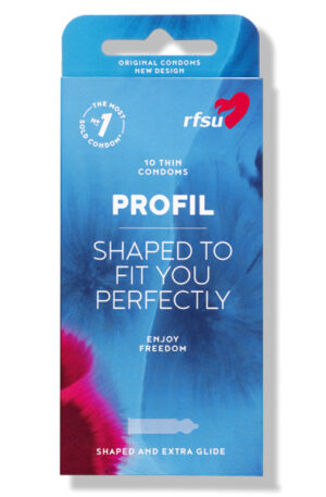 RFSU Profil kondomer 10st - Prezervatyvai 1