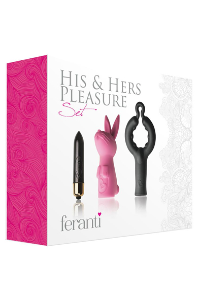 Rocks Off Feranti His & Hers Pleasure Set - Porų sekso žaislų rinkinys 2