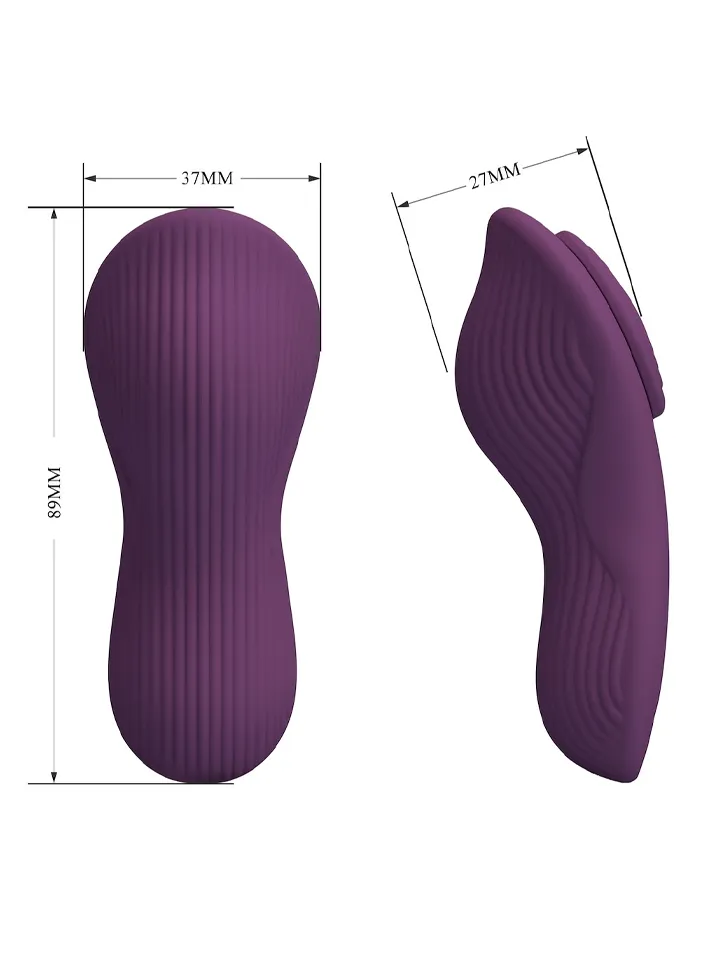 Romario Wearable Clip-On Vibrator - Vibruojančios kelnaitės 3 [full]