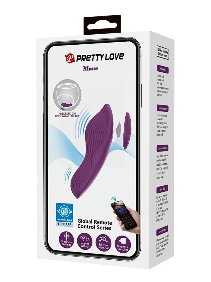 Romario Wearable Clip-On Vibrator - Vibruojančios kelnaitės 5 [full]