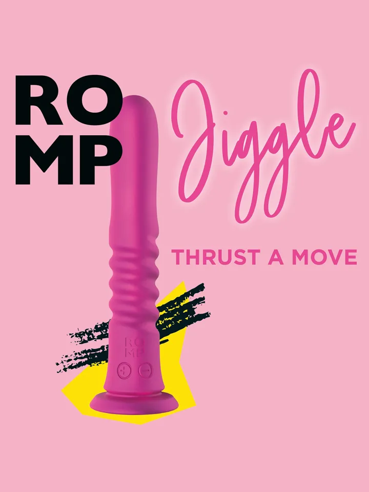 Romp Jiggle Thrusting Vibrator - Vibruojantis dildo 2 [full]