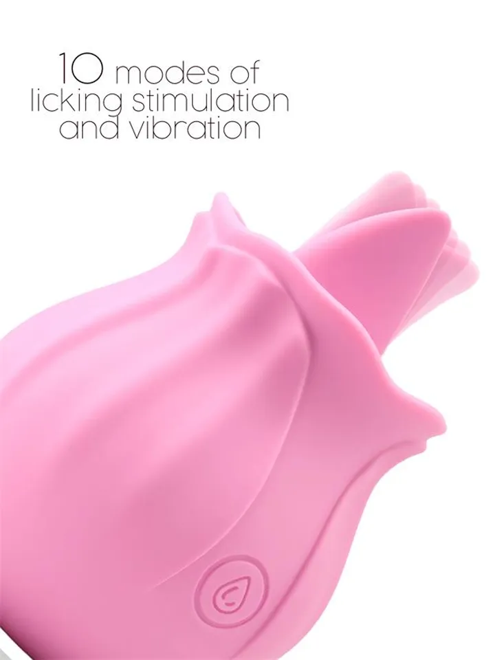 Rose Stimulator With Licking Tongue - Klitorio stimuliatorius 2 [full]