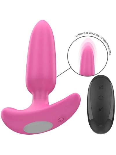 Ross Anal Plug 10 Vibrations Remote Control - Vibruojantis analinis kištukas 2