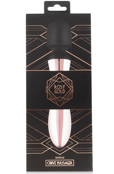 Rosy Gold Nouveau Curve Wand - Stebuklinga lazdelė / masažo lazdelė 3