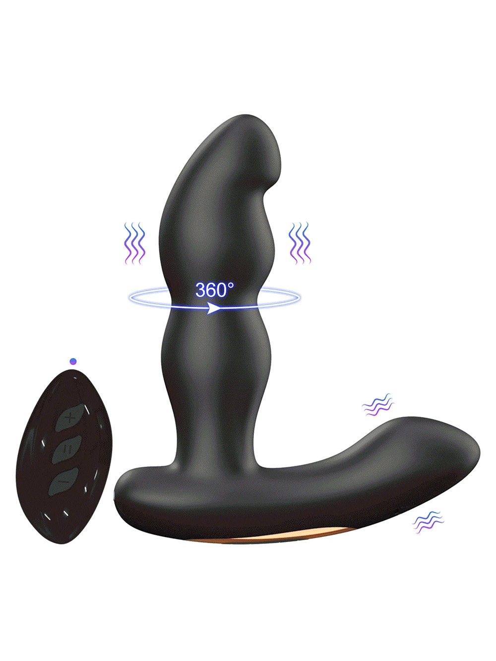 Rotating Prostate Massager With Remote Control - Prostatos stimuliatorius 1 [full]