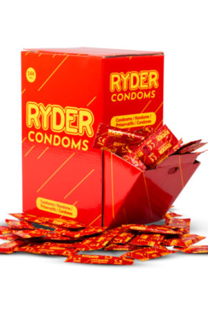 Ryder Ryder Condoms 144pcs - Prezervatyvų didelė pakuotė 1