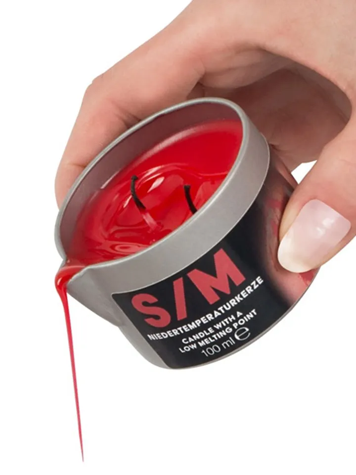 S/M Candle With Low Melting Point - Karštos vaško žvakės 1 [full]