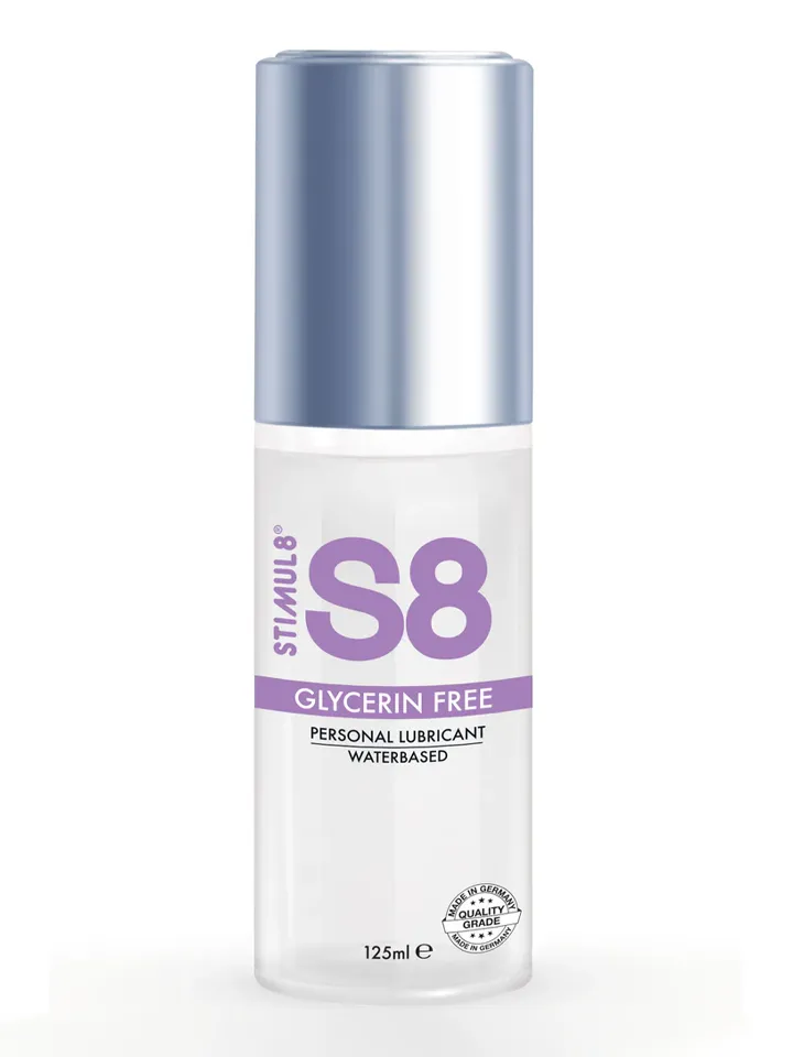 S8 Glycerin Free Lubricant 125 ml - Vandens pagrindo lubrikantas 1 [full]