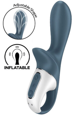 Satisfyer Air Pump Booty 2 Dark Grey - Analinis vibratorius 1