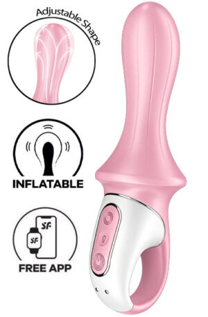 Satisfyer Air-Pump Booty 5 Pink - Analinis vibratorius 1