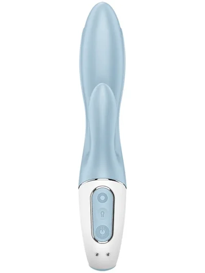 Satisfyer Air Pump Bunny 1 Blue - Triušio vibratorius 4