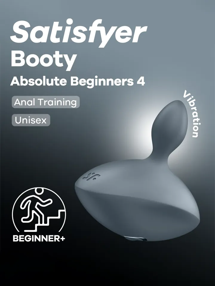 Satisfyer Booty Absolute Beginners 4 - Vibruojantis analinis kištukas 1 [full]