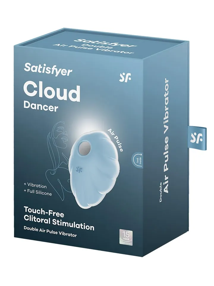 Satisfyer Cloud Dancer Blue - Oro slėgio vibratorius 4 [full]