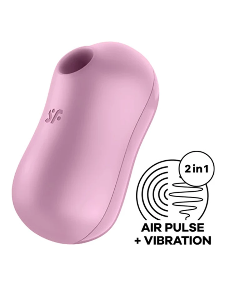 Satisfyer Cotton Candy Airpulse Stimulator - Oro slėgio vibratorius 1 [full]