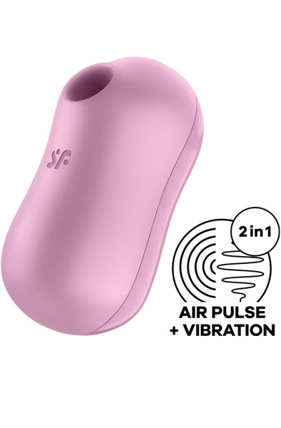 Satisfyer Cotton Candy Airpulse Stimulator - Oro slėgio vibratorius 1
