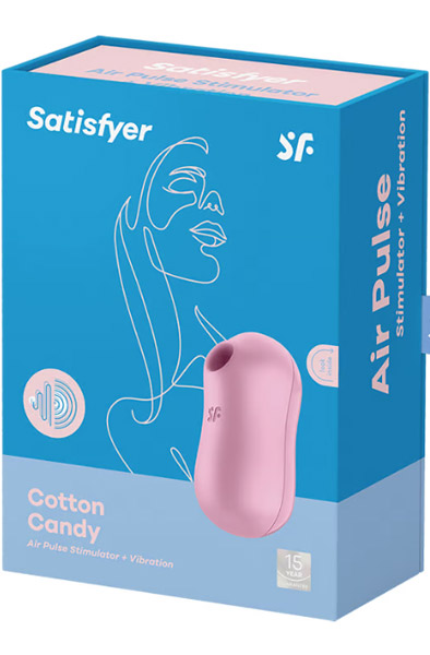Satisfyer Cotton Candy Airpulse Stimulator - Oro slėgio vibratorius 3