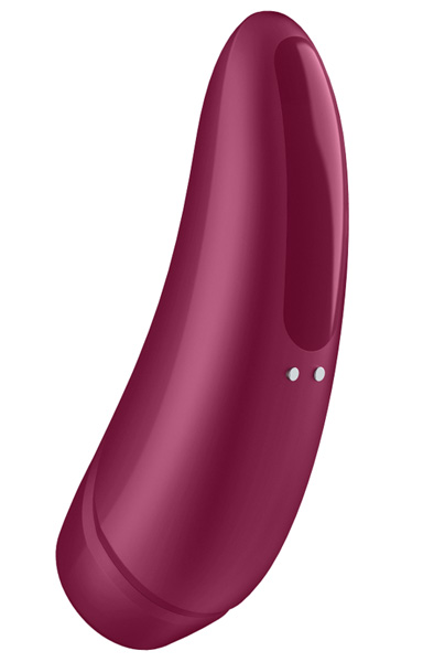 Satisfyer Curvy 1+ Rose Red - APP kontroliuojamas klitorio stimuliatorius 3
