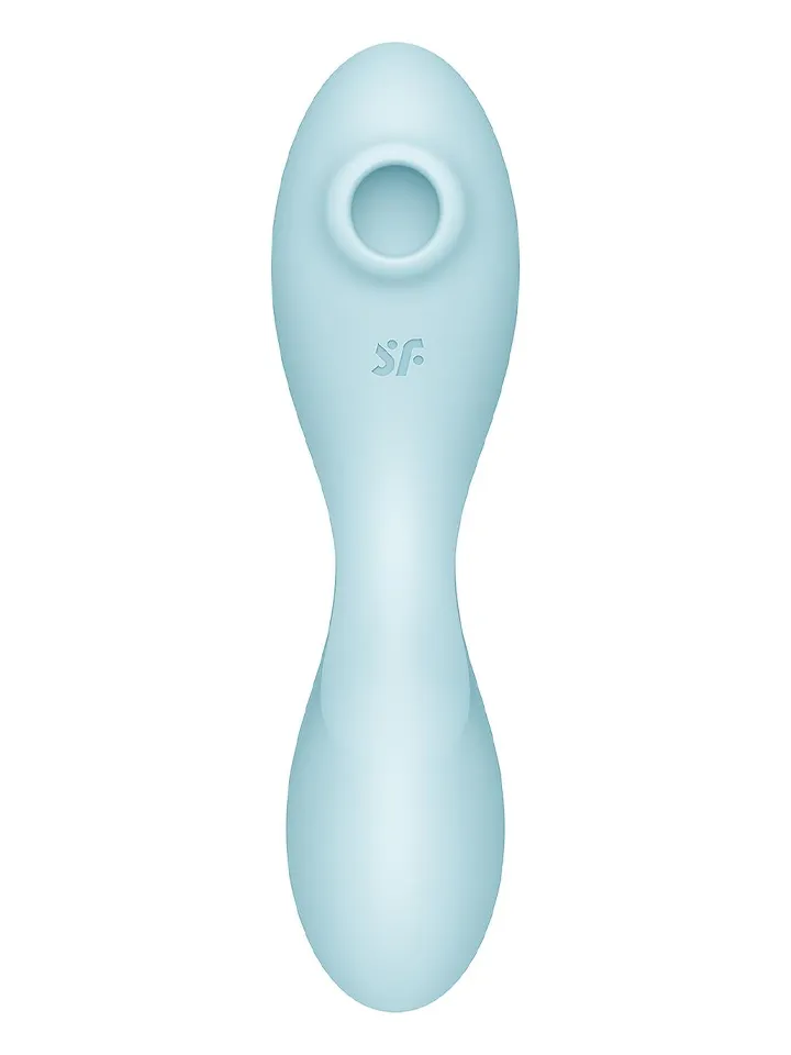 Satisfyer Curvy Trinity 5+ Connect App Blue - Oro slėgio vibratorius 3 [full]