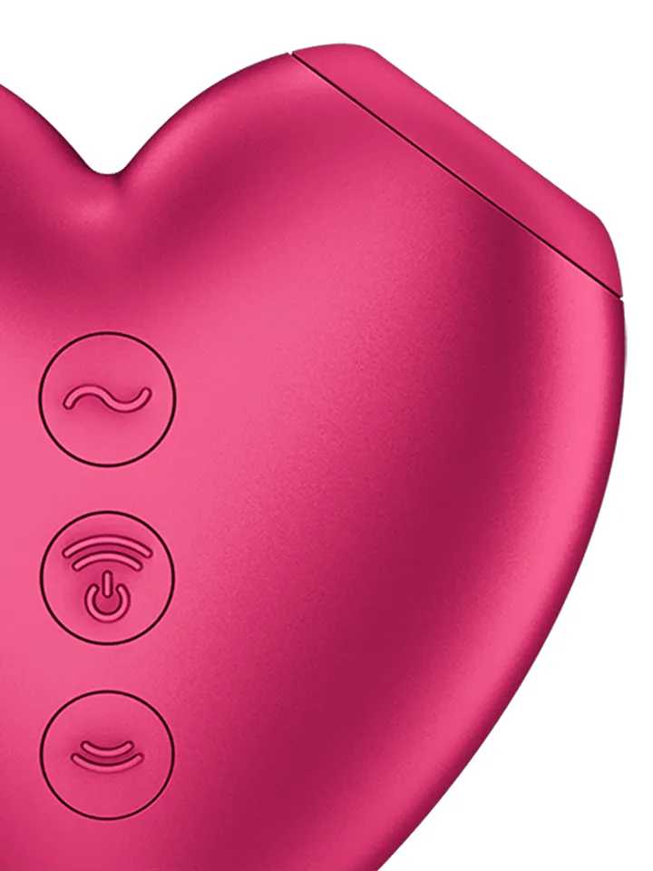 Satisfyer Cutie Heart Battery Powered - Oro slėgio vibratorius 3 [full]