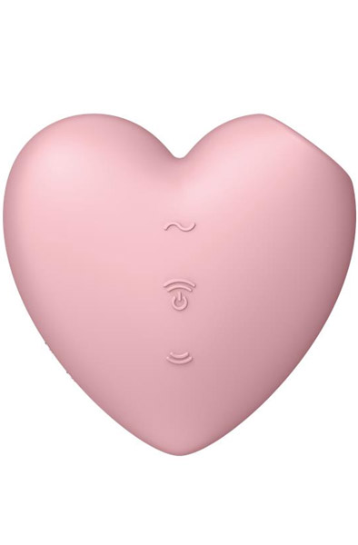 Satisfyer Cutie Heart Light Red - Oro slėgio vibratorius 4