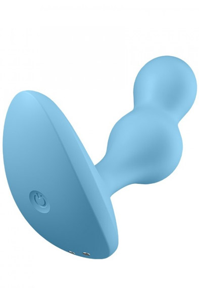 Satisfyer Deep Diver Blue - Vibruojantis analinis kištukas 3