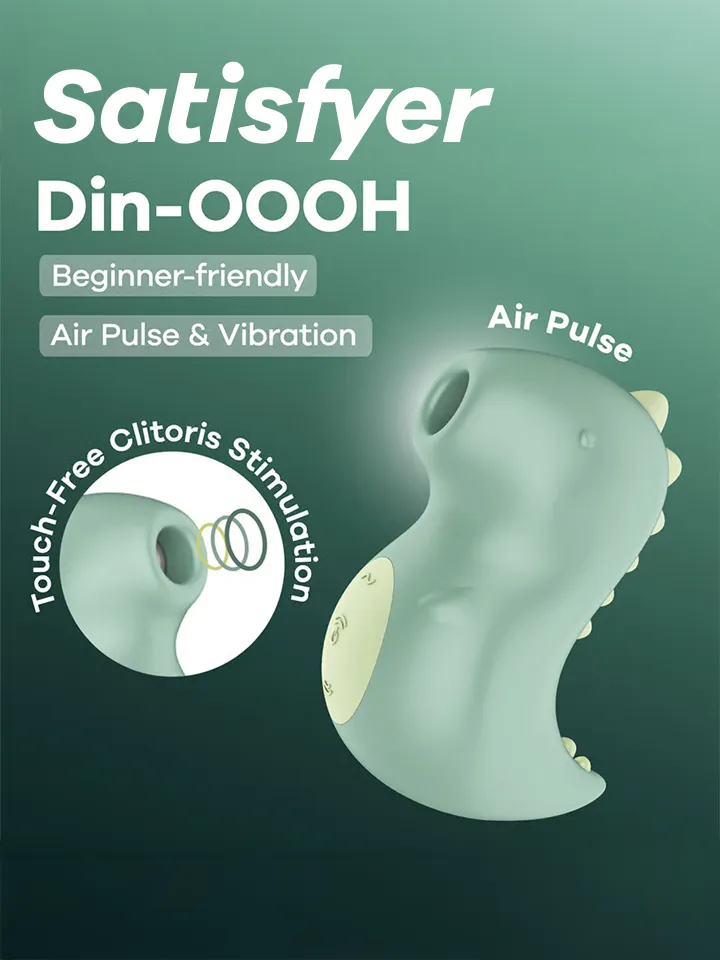 Satisfyer Din-OOOH Air Pulse Vibrator - Oro slėgio vibratorius 1 [full]