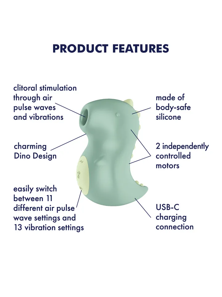 Satisfyer Din-OOOH Air Pulse Vibrator - Oro slėgio vibratorius 2 [full]