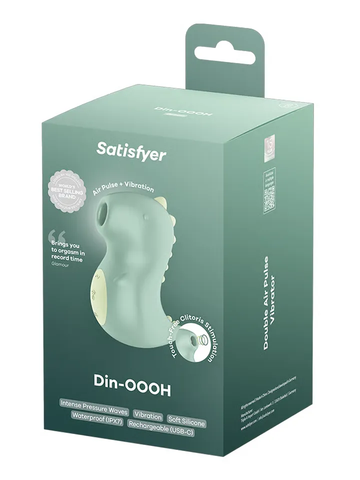 Satisfyer Din-OOOH Air Pulse Vibrator - Oro slėgio vibratorius 6