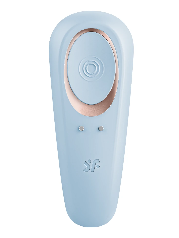 Satisfyer Double Classic Partner Vibrator - Porų vibratorius 6 [full]