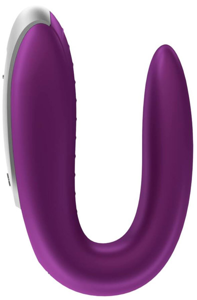 Satisfyer Double Fun Purple - APP kontroliuojamos poros vibratorius 2