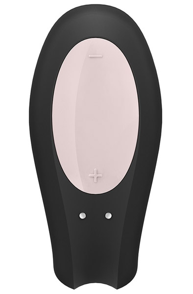 Satisfyer Double Joy Connect App Black - APP kontroliuojamos poros vibratorius 5