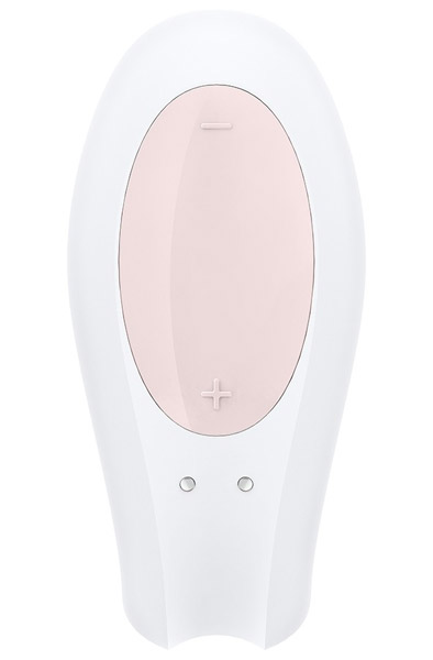 Satisfyer Double Joy White - APP kontroliuojamos poros vibratorius 3