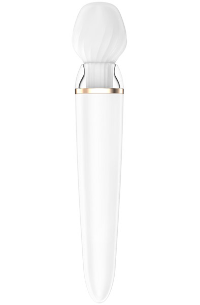 Satisfyer Double Wand-er White - Stebuklinga lazdelė / masažo lazdelė 3