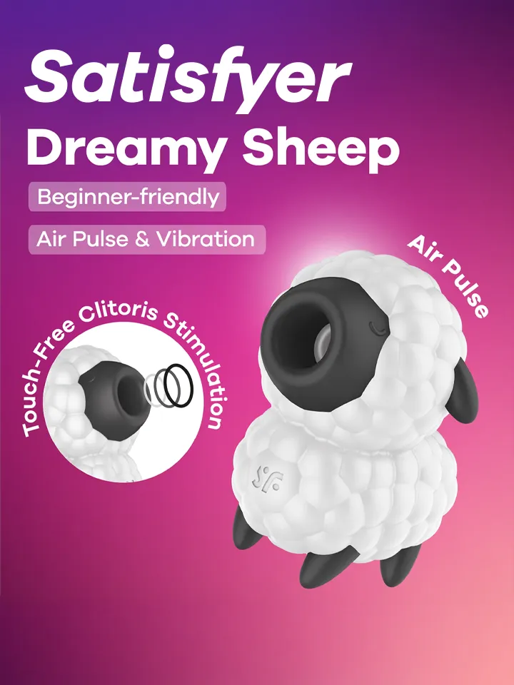 Satisfyer Dreamy Sheep - Oro slėgio vibratorius 1 [full]